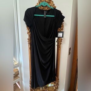 Norma Kamali short sleeve midi dress